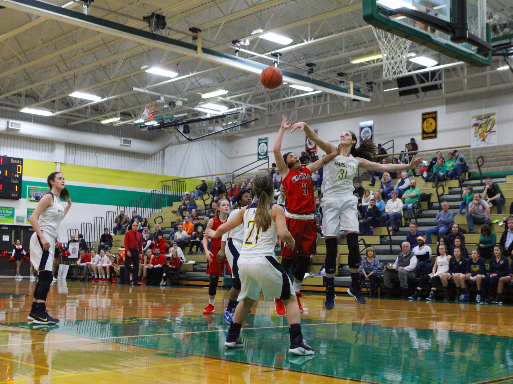 Girls Basketball Sectionals - Washington Township vs. Marquette Catholic